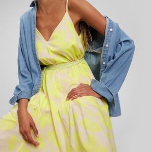 Tie Waist Cami Maxi Dress